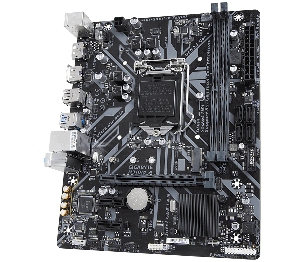 Gigabyte H310M A - Motherboard Specifications On MotherboardDB